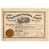 Image 1 : New Foundland Gold Mining Company Stock Certificate  (91803)