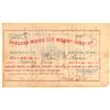 Image 1 : Oakland Mining and Milling Company Stock Certificate  (91806)