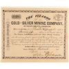 Image 1 : Pizarro Gold & Silver Mining Co. Stock Certificate  (91799)