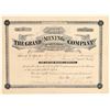 Image 1 : The Grand Mining Company Stock Certificate  (91846)