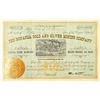 Image 1 : Bonanza Gold & Silver Mining Co. Stock Certificate  (91553)