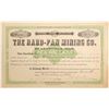 Image 1 : Hard-Pan Mining Company Stock Certificate  (102496)