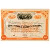 Image 1 : Iron Silver Mining Company Stock Certificate  (91597)