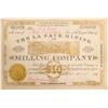 Image 1 : La Fave Mining & Milling Co. Stock Certificate  (102501)