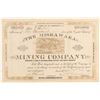 Image 1 : Mishawaka Mining Company Stock Certificate  (91808)