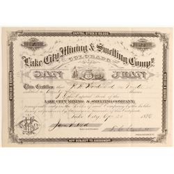Lake City Mining & Smelting Co.  (104759)