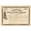 Image 1 : Indian Chief Mining & Milling Co. Stock Certificate (Animas Forks)  (91734)