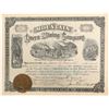 Image 1 : Mountain Queen Mining Company Stock Certificate  (102497)