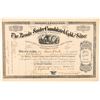 Image 1 : Brooks Snider Consolidated Gold & Silver Mining Co. Stock Certificate  (91569)