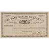 Image 1 : El Paso Mining Co. of Colorado Stock Certificate  (100864)