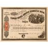 Image 1 : Etowah & Battle Branch Hydraulic Hose Mining Company Stock Certificate  (101772)