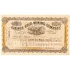Image 1 : Juniper Gold Mining Company Stock Certificate  (101573)