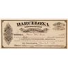 Image 1 : Barcelona Consolidated Mining Company Stock Certificate  (100931)