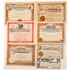 Image 1 : Seven Belmont, Nevada Mining Stock Certificates  (101576)