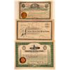 Image 1 : "National Bank" Bullfrog, Nevada Mining Stock Certificate Trio  (101633)