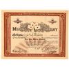 Image 1 : Four Aces Mining Company Stock Certificate, Bullfrog, NV 1905  (101630)