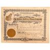 Image 1 : Golden Bullfrog Mines Company Stock Certificate  (102183)