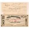 Image 1 : Bullion Mining Company Stock Certificate (GT Brown)  (100824)