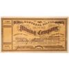 Image 1 : Montreal Silver Mining Company Stock - Signed by Yerington  (91924)