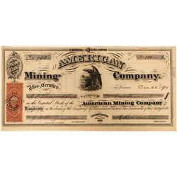 American Mining Company Stock  (91944)