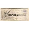 Image 1 : Scorpion Mining Company Stock Certificate  (102174)