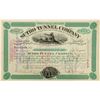 Image 1 : Sutro Tunnel Company Stock Certificate  (100879)
