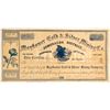Image 1 : Mayflower Gold and Silver MIning Company Stock - VERY EARLY  (82028)