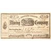 Image 1 : Northwestern Consolidated Mining Co. Stock Certificate Issued to Comstock Constable  (91546)