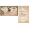 Image 1 : Bixler Gold & Silver Mining Co. Stock Certificate, Gold Hill, Nevada Territory, 1863  (60619)