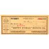 Image 1 : Betty O'Neal Mining Co. Stock Certificate  (100921)