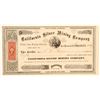 Image 1 : California Silver Mining Company Stock Certificate  (91836)