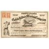 Image 1 : Pensylvania [sic] Gold & Silver Mining Company Stock  (91932)