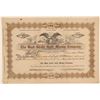 Image 1 : High Grade Gold Mining Company Stock Certificate  (102524)