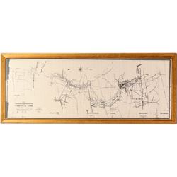 Comstock Lode Repro Map  (91506)