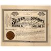 Image 1 : Silver Sunlight Mining & Milling Company Stock  (90539)