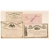 Image 1 : Four Black Hills, Dakota Mining Stock Certificates  (100768)