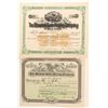 Image 1 : Blossom Gold Mining Co. Stock Certificate Pair  (100785)