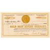 Image 1 : Gold Coin Mining Company Stock Certificate  (100771)