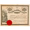 Image 1 : Black Hills Gold Mining Company Stock Certificate, Central City, Dakota Territory  (100818)
