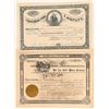 Image 1 : Two Utah Stock Certificates: Bill Nye & Contributor  (100790)