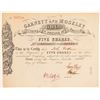 Image 1 : Garnett and Moseley Gold Mining Co. Stock  (101407)