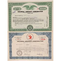 Colonial Aircraft Corporation Stocks  (102290)