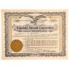 Image 1 : Fairchild Aircraft Corporation Stock Certificate  (103391)