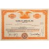 Image 1 : Flying W Airways, Inc. Stock Certificate  (102636)