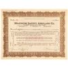 Image 1 : Maximum Safety Airplane Company Stock Certificate  (102593)