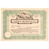 Image 1 : National Air Pageant Inc. Stock Certificate  (102578)