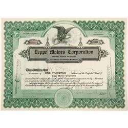 Deppe Motors Corporation Stock (#2)  (91996)