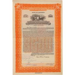 Fageol Motors Company Bond  (103463)