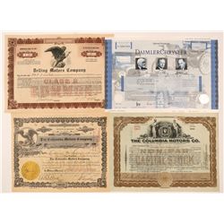 Four Automobile Stocks  (91663)