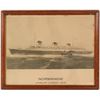 Image 1 : Normandie, World's Largest Ship Print  (91507)